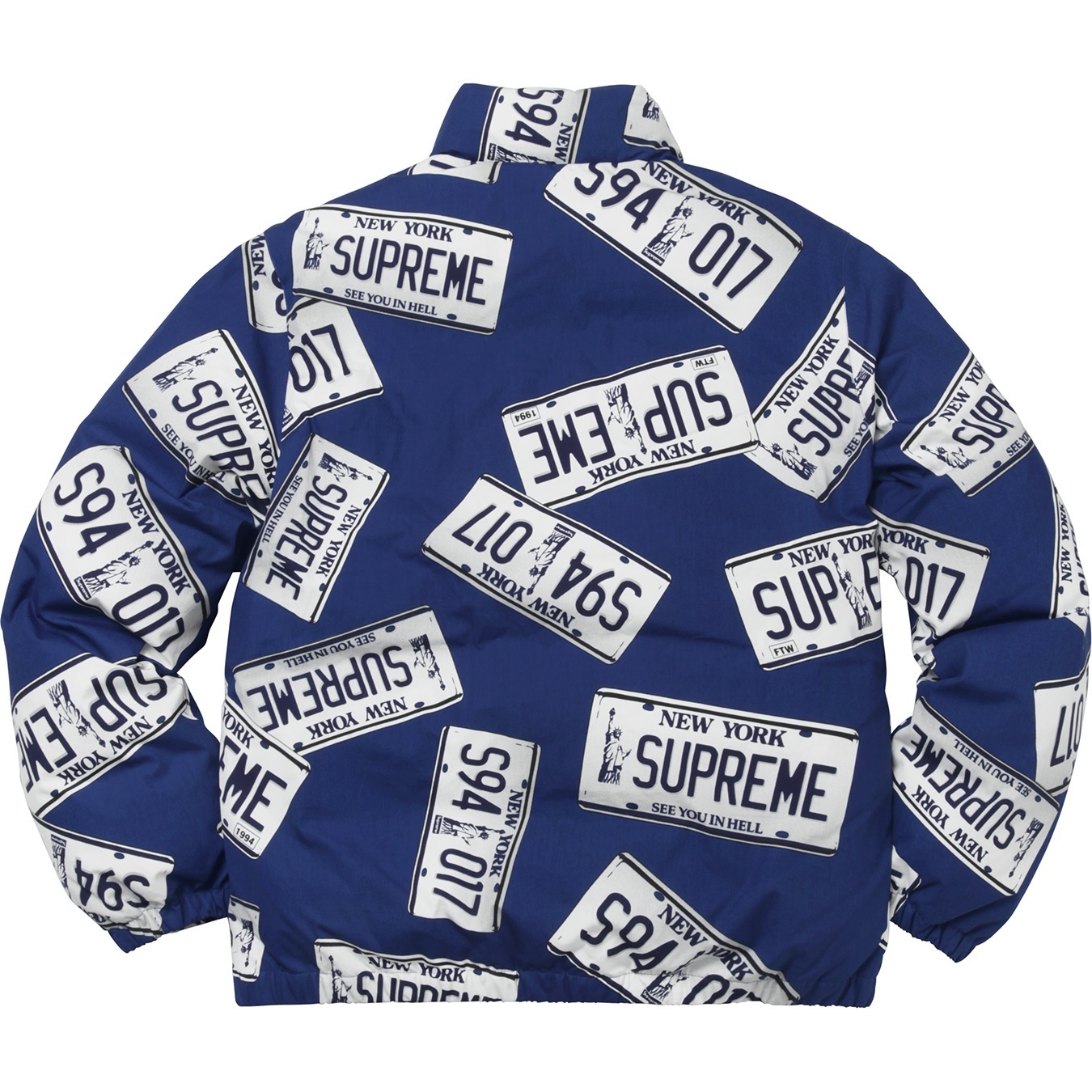 License Plate Puffy Jacket view 16